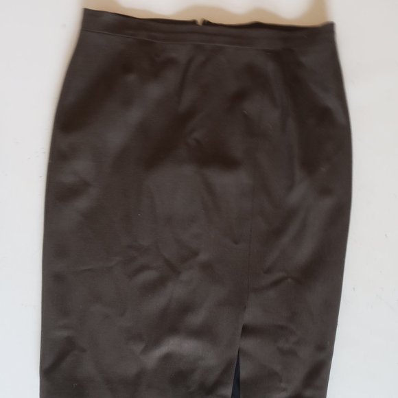 Womens Cynthia Rose Brown Pencil Skirt 4 * - Picture 9 of 14
